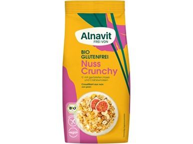 ALNAVIT BIO Granola orzechowa chrupiąca 300g