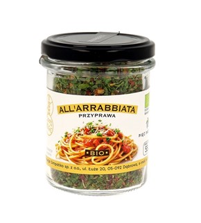 All'Arrabbiata przyprawa BIO 55 g - Pięć Przemian