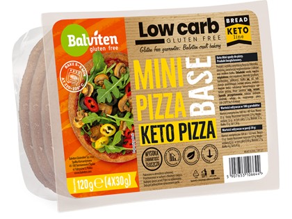 Balviten KETO mini spody do  PIZZY  BEZ glutenu