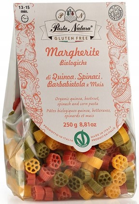 Makaron bezglutenowy BIO MARGHERITE kwiatki 250g