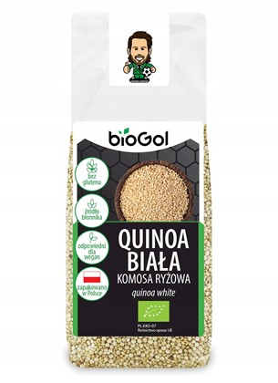 BIO GOL QUINOA BIAŁA BEZGLUTENOWA BIO 250g