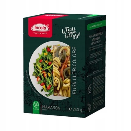 TRICOLORE Incola makaron świderki 250g bez glutenu