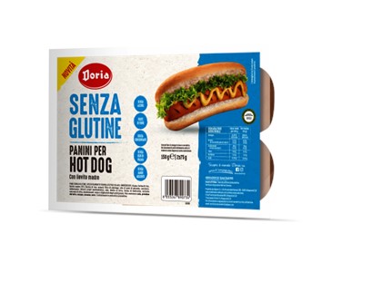 Doria Italia BUŁKI DO HOT DOGÓW BEZGLUTENOWE (