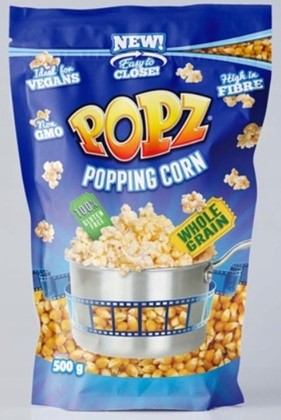 POPZ Popcorn ziarno do prażenia 500g bez glutenu