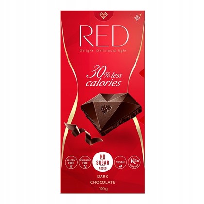 RED ciemna czekolada 100g bez glutenu