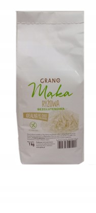 GRANO MĄKA RYŻOWA BEZGLUTENOWA 1 kg