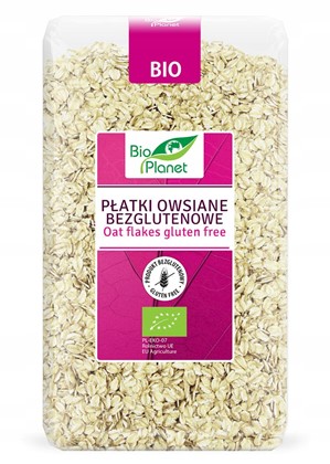 PŁATKI OWSIANE BEZGLUTENOWE BIO 600 g Bio Planet