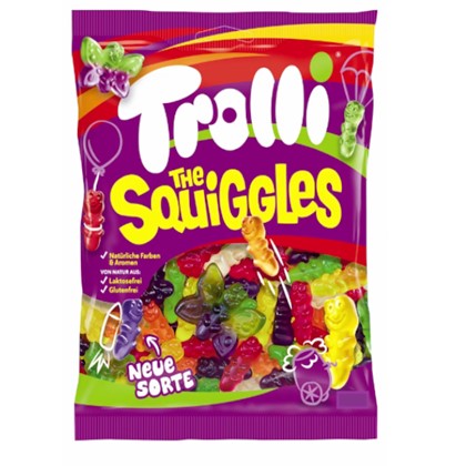 Żelki  Trolli THE SQUGGLES  POCZWARKI, MOTYLKI